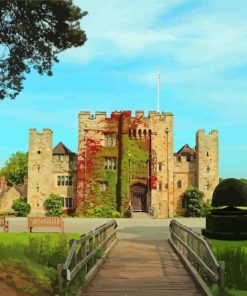 Hever Castle England Paint By Numbers