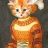Historical Feline Paint By Numbers
