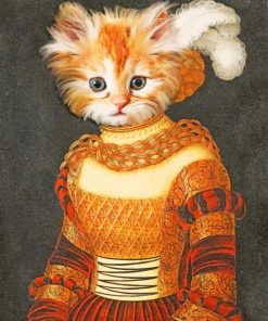 Historical Feline Paint By Numbers