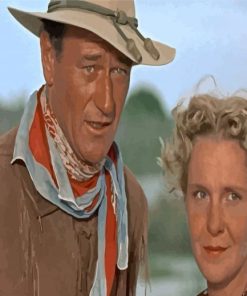 Hondo Film Actors Paint By Numbers