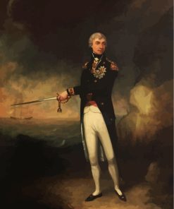 Horatio Nelson Admiral Paint By Numbers