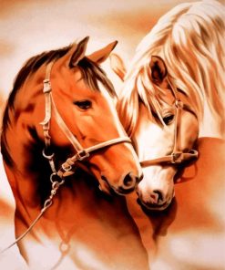 Majestic Horse Duo Paint By Numbers