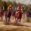 Horse Racing Animals Paint By Numbers