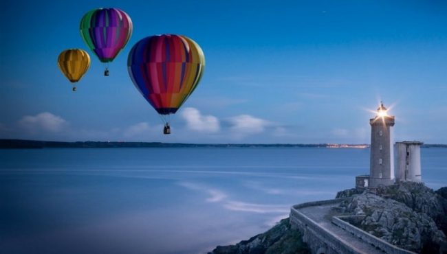 Niagara Falls Balloon Landscapes Paint By Numbers