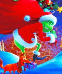 How the Grinch Christmas Fun Paint By Numbers