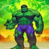 Hulk Superhero Adventure Paint By Numbers