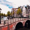 Amsterdam Stone Bridge Cityscape Paint By Numbers