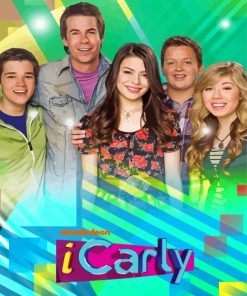 Icarly Sitcom Fan Art Paint By Numbers