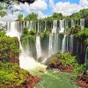 Majestic Iguazu Falls Nature Paint By Numbers