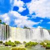 Iguazu Falls Panoramic Scene Paint By Numbers