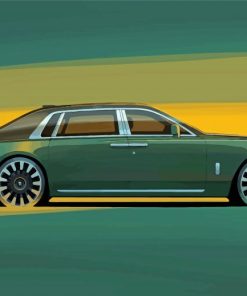 Rolls Royce Phantom Luxury Paint By Numbers