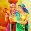 Indian Women Culture Paint By Numbers