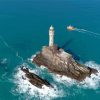 Ireland Fastnet Rock Lighthouse Paint By Numbers
