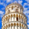 Leaning Tower of Pisa Paint By Numbers