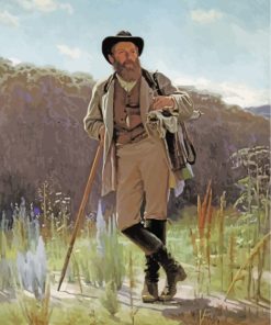 Vintage Ivan Kramskoy Paint By Numbers