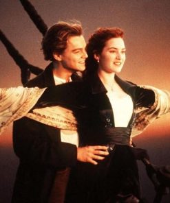 Jack and Rose Titanic Paint By Numbers