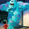 Monster Inc James P Sullivan Paint By Numbers