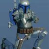 Star Wars Jango Fett Action Paint By Numbers