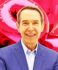 Jeff Koons Famous American Artist Paint By Numbers