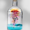 Jellyfish Bottle Scene Paint By Numbers