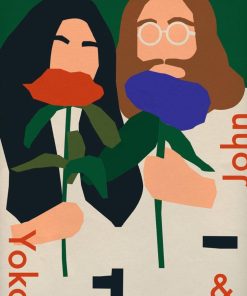 Beatles Icon John And Yoko Paint By Numbers
