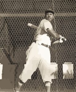 Josh Gibson Baseball Legend Paint By Numbers