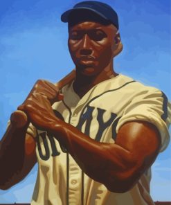 Josh Gibson Baseball Legend Paint By Numbers