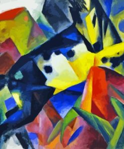 Franz Marc Jumping Horse Paint By Numbers