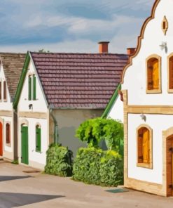 Kalocsa Hungary Houses Paint By Numbers