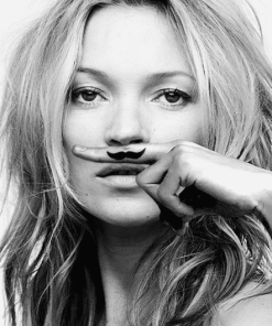Kate Moss Celebrity Paint By Numbers