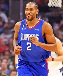 Kawhi Leonard Basketball Paint By Numbers