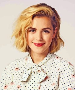 Kiernan Shipka Celebrity Art Paint By Numbers