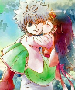 Killua and Alluka Anime Paint By Numbers
