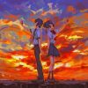 Kimi No Na Wa Anime Paint By Numbers