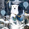 King Polar Bear Animal Paint By Numbers