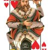 King of Hearts Picture Paint By Numbers
