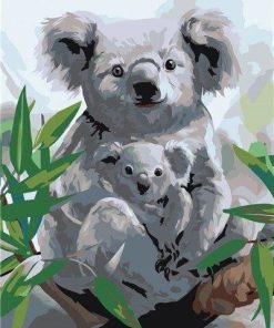 Koala Baby Animals Paint By Numbers