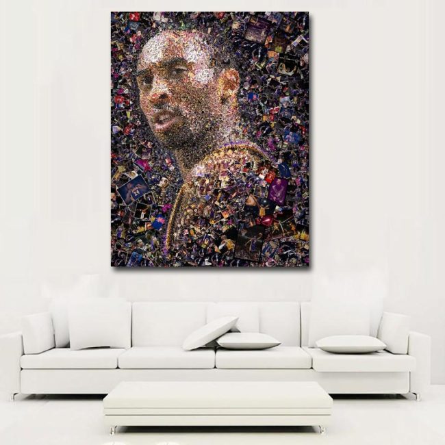 Kobe Bryant Iconic Basketball Paint By Numbers