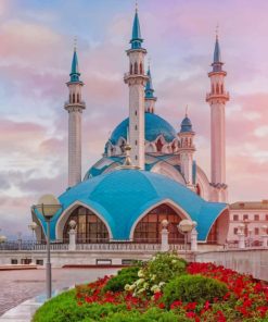 Kul Sharif Mosque Russia Paint By Numbers