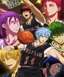 Create Your Own Kurokos Basketball Art Paint By Numbers