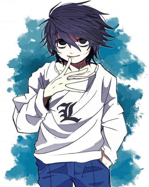 completing Death Note Anime Artwork