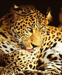Leopard Wildlife Paint By Numbers