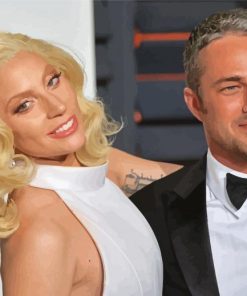 Lifestyle of Lady Gaga and Taylor Kinney Paint By Numbers