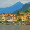 Lake Como Buildings Paint By Numbers