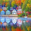 Lake Winnipesaukee Scenic View Paint By Numbers