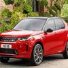 Red Land Rover Discovery Paint By Numbers