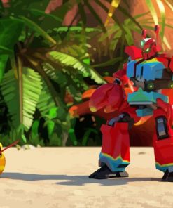 Larva Island Cartoon Fun Paint By Numbers