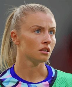 Leah Williamson Football Paint By Numbers