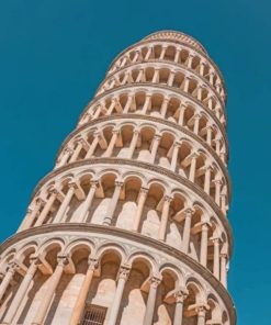 Leaning Tower Pisa Italy Paint By Numbers