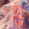 Leo Woman Lion Art Paint By Numbers